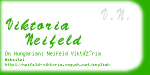 viktoria neifeld business card